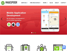 Tablet Screenshot of magespider.com